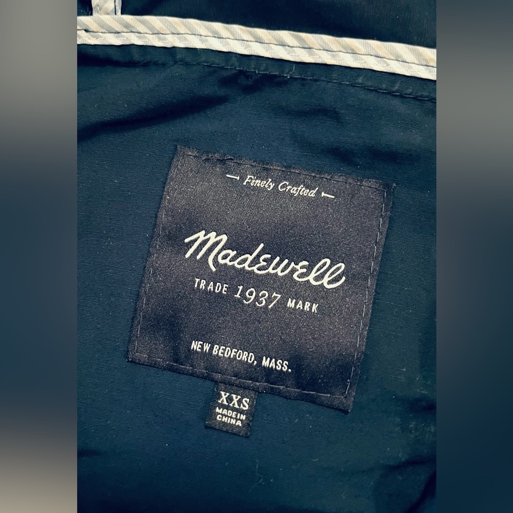 MADEWELL Hooded Trench coat Jacket - Picture 3 of 11